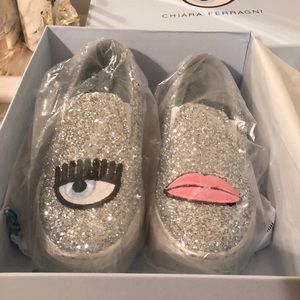 Chiara Ferragni Logomania Slipon Sneakers